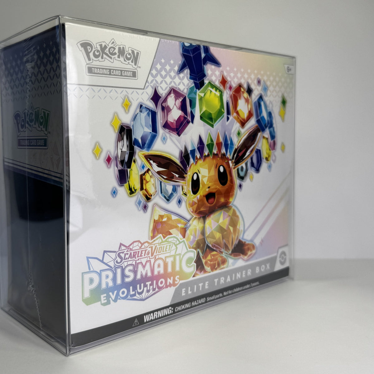 ETB in clear Sealed Armor protector, angled view