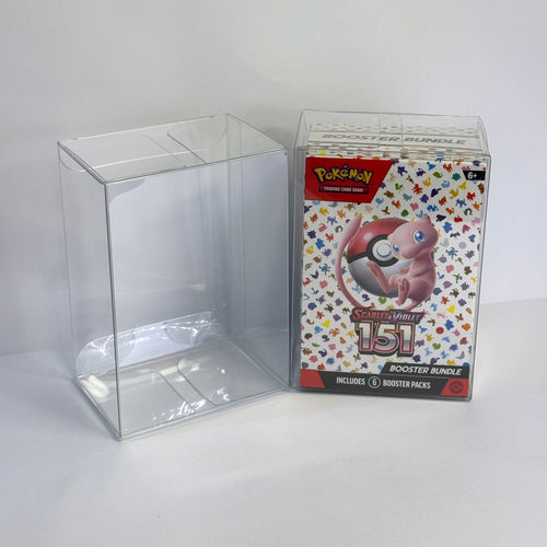 Booster bundle in a clear Sealed Armor protector next to an empty protector